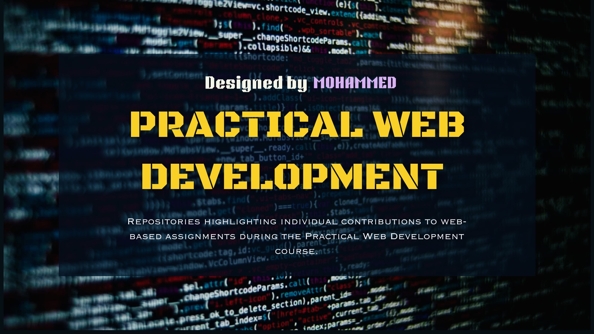 PWD Course